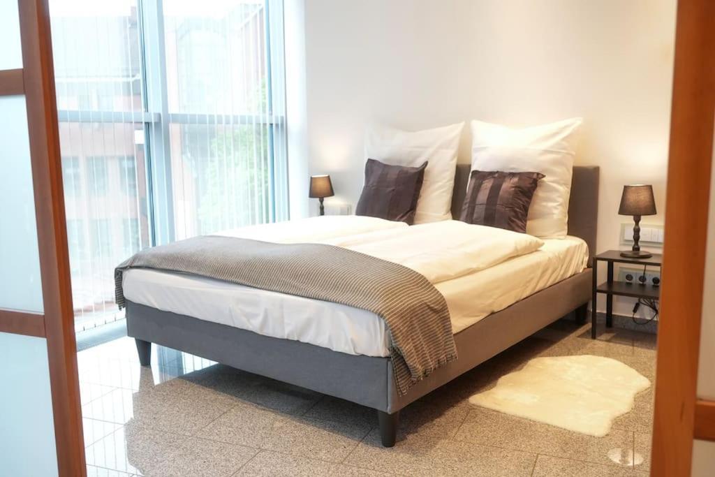 Exklusive Stadtoase Design-Wohnung - Panoramablick Koblenc Exteriér fotografie