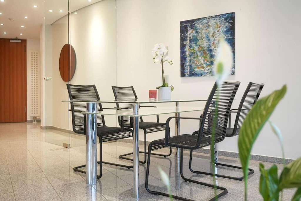 Exklusive Stadtoase Design-Wohnung - Panoramablick Koblenc Exteriér fotografie