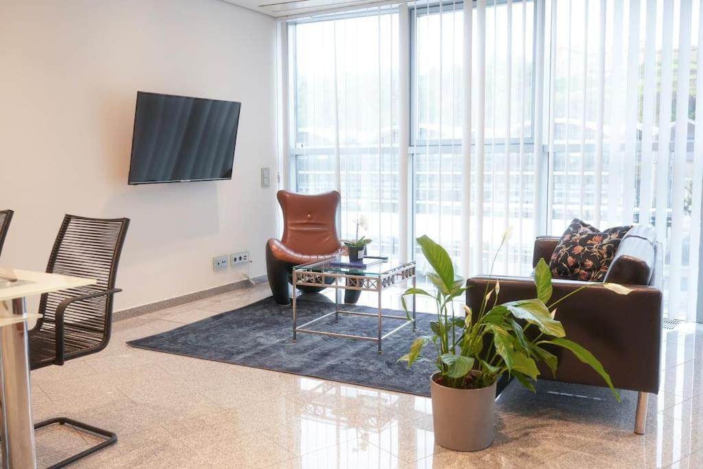 Exklusive Stadtoase Design-Wohnung - Panoramablick Koblenc Exteriér fotografie